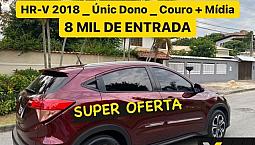 Hr-V Aut Ex 1.8 - 2018 _ Top De Linha _ Couro _ Mídia _ Ar Digital