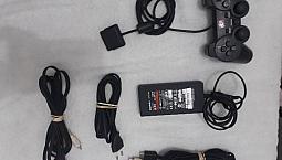 Fonte Cabos Adaptador Peça Acessório P/vídeo Games Ps2 Ps3 Xbox Etc Aceito Cartão