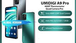 Umidigi A9 Pro, 6gb /128gb, Sony 48mp /32mp E Termômetro - Global E Lacrado