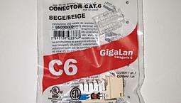 Conector Fêmea Rj45 Cat.6 Gigalan Furukawa