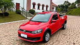 Saveiro 1.6 Trendline 2014 - Baixa Km - Top De Linha - Oportunidade
