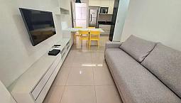Aluguel Lindo Apt 34M² 1Qto Todo Mobiliado, Lazer Completo, Academia,, Exclte Lozaliz No P