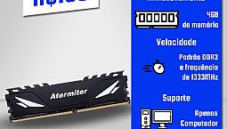 Memória Ram 4Gb Atemiter Ddr3 1333Mhz