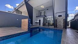 Locação. Casa Mobiliada 3 Suítes Com Piscina. Paraviana