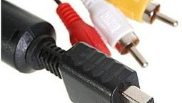 Cabo Áudio E Vídeo Para Playstation 1, Ps2 E Ps3, 1,80M.