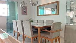 Apartamento Mobiliado E Decorado Com 3 Suítes E 2 Vagas De Garagem