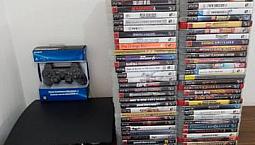 Ps3 Slim Top !(60 Jogos Em Mídia Física)Sou De (Itu Sp)