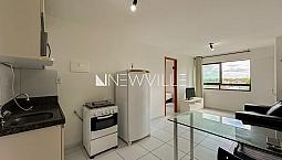 Apartamento Para Alugar No Condomínio Baía De Mesquita Residence, Em Boa Viagem  35M², 1 S