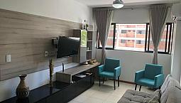 Quarto E Sala Com Vista Mar