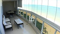 Praia De Itaparica: Cobertura De Frente Com 4 Quartos Mobiliada E Climatizada