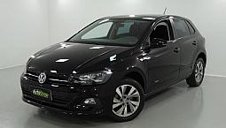 Volkswagen Polo Comfortline 200 Tsi 1.0  Flex Automático Preto 2018