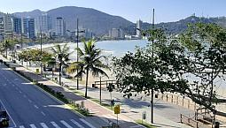 Apartamento Frente Mar No Centro De Itapema Para Locação De Temporada!