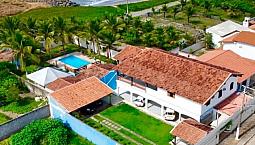 Casa Para Temporada - Piscina, Churrasqueira E Ar, Na Beira Do Mar