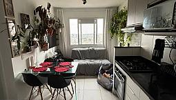 Apartamento Para Venda Tem 33 Metros Quadrados Com 2 Quartos