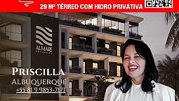 Flat Tamandaré 29 Metros Térreo Com Hidro Privativa E Lazer Completo