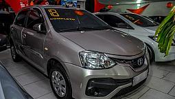 Toyota Etiosx 1.3 2018 ( Completo + Ipva 2023 ) Entrada + 48X 