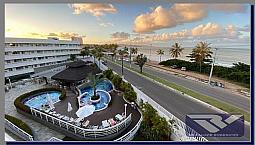 Vr-Blue Marlin Flat 77M², 2 Suítes, Linda Vista Da Praia De Cotovelo