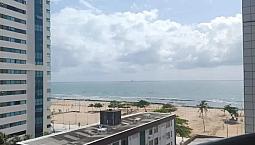 Beira Mar, 66M2 Útil,  2 Qts Mais Dependência,  Vista Definida, Lazer Completo, 1Vg.