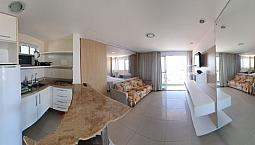 Flat Apartamento No Coração De Ponta Negra 800Metros Da Praia
