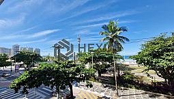 Apartamento Frente Mar Com Varanda Vista Mar E Lazer Nas Pitangueiras, Guarujá