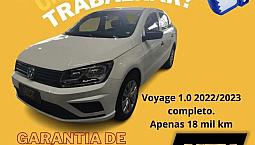 Voyage 22/23 Branco Completo 1.0 Flex Garantia De Fábrica 