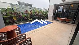 Casa Mobiliada Em Condomínio Fechado Com 3 Suítes E Lazer Completo - Uberlândia/Gávea.