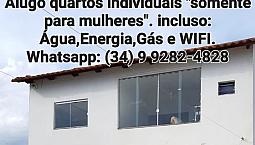 Quartos Para Moças Em Sobrado Com Garagem No Alto Umuarama, Livre 