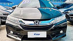 Honda City Ex 2015, Todo Revisado, Bancos De Couro, Único Dono, Pronta Entrega.