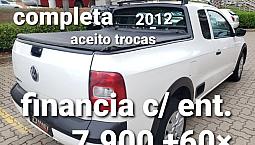 Saveiro Ce 1.6 Completa ( Financia C/ Ent. 7.900 +60×...) Aceito Trocas 