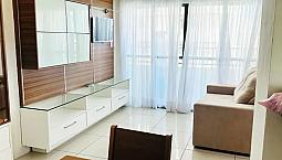 Alugo Apartamento Mobiliado Com 2 Quartos Beira Mar De Candeias Em Candei