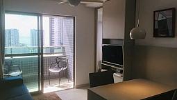 Apartamento Para Aluguel Com 34 Metros Quadrados Com 1 Quarto Em Boa Viagem - Recife - Pe