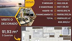 Apartamento 3Quartos 91M² Em Águas Claras 