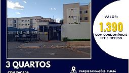 Alugo Apartamento 3 Quartos Condomínio Barcelona