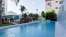 Apartamento Semi Mobiliado Para Aluguel Com 2 Dormitórios Em Rio Branco - Porto Alegre - R