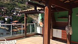 Maravilhosa Cobertura Em Charitas Mobiliada