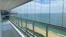 Apartamento Com 4 Quartos Para Alugar Frente Mar, 160 M² - Praia De Itaparica - Vila Velha