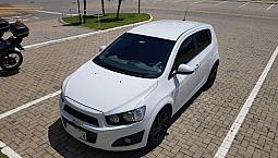 Gm - Chevrolet Sonic 1,6 Ltz - 2012 Automático + Banco De Couro