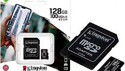 Cartao De Memoria Kingston 128Gb - Classe 10 / 100Mps