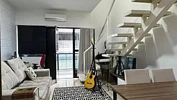 Rr10237 Duplex 54M² Condomínio Selenita Residence Long Stay - Oportunidade - 1 Suíte 1 Vag