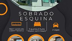 Lindo Sobrado Alto Padrão Xaxim (Terreno De 220M2)