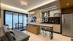 Apartamento 1 Dorm 42m² Unique Residence Jardim Redentor Mobiliado