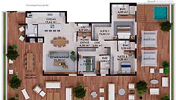 Apartamento Com 3 Suítes Á Venda - Pedra Branca, Palhoça/Sc