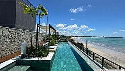 Flat Térreo Novo Na Beira Mar Na Praia Do Bessa Com 33 M²
