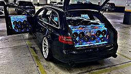 Audi A4 Avant Quattro 330Cv Com Som Tudo No Acrilico