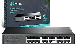 Switch 24 Portas Gigalan 10/100/100 Tp-Link Tl-Sg1024D - Novo