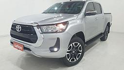Toyota Hilux Cd Srv 4X4 2.8 Tdi Diesel Aut. Prata 2021/2021