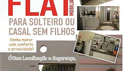 Flat Mobiliado Para Solteiro Ou Casal Sem Filho *Próximo As Av R. Madeira E Imigrantes