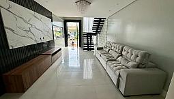 Espetacular Casa Duplex Mobiliada Fino Acabamento  C/ Teto Solar No Cond. Forest Hill