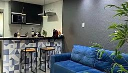 Alugo Apto. 01 Quarto Mobiliado E Decorado!