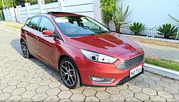 Ford Focus Hatch Titanium Plus - Top De Linha 14.500 Km